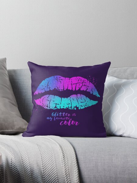 Artikel-Vorschau von Glitter is my favorite color - Kussmund, designt und verkauft von sionia-art.