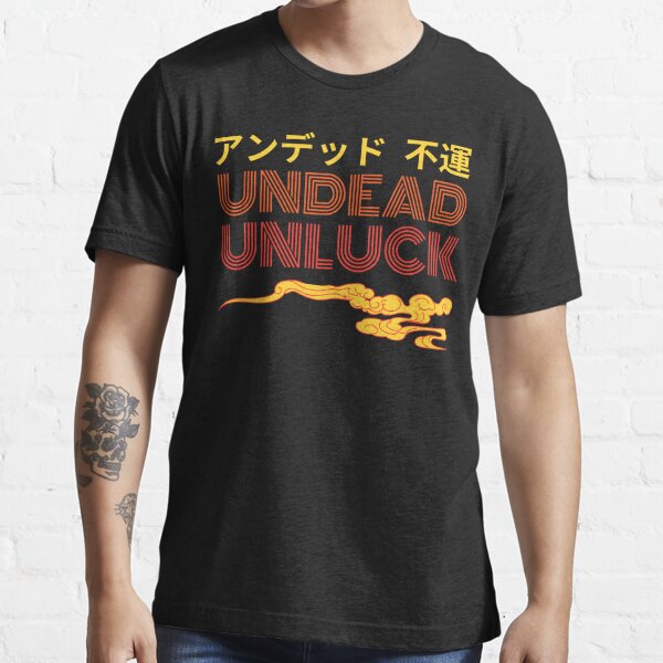 Undead Unluck Anime T Shirt Izumo Fuuko Kawaii Graphic Print Patchwork  Tshirt Men Women Long Sleeve Korean Style T-shirts