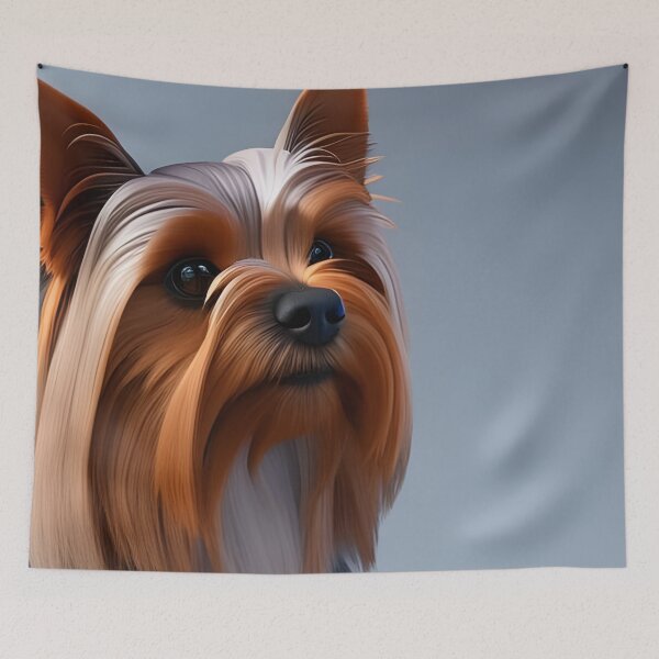 Aperçu de l'œuvre Yorkshire Terrier 3, Art généré par Ai créée et vendue par ACC .