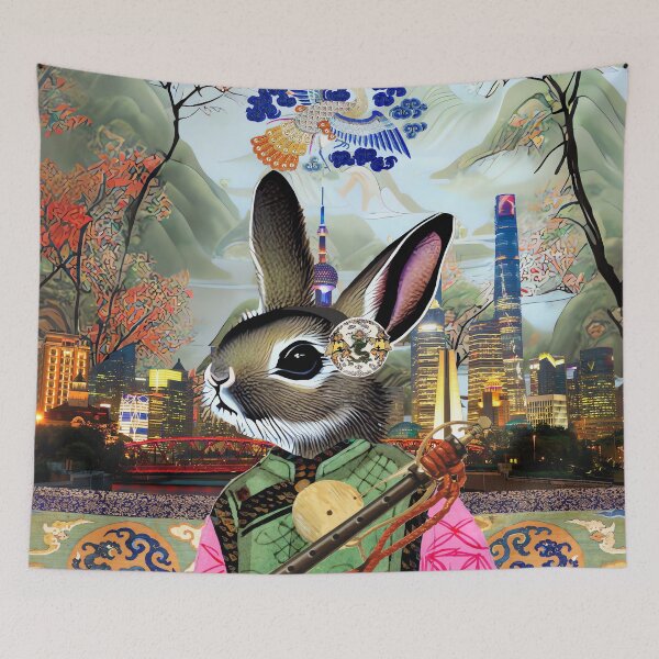 Item preview, Happy Chinese New Year Lofi Hiphop Playlist Cover Art by lofibardzzz designed and sold by lofibardzzz.