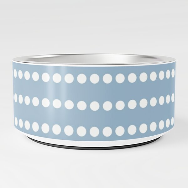 Horizontal dotted lines - light blue