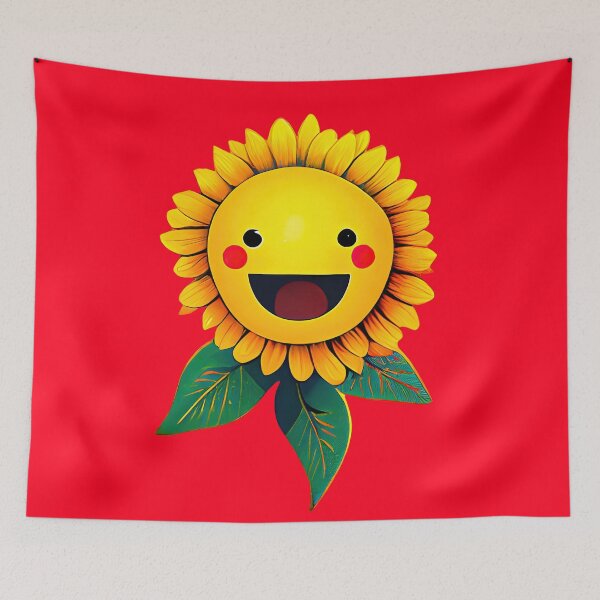 Artikelvorschau, Helle und fröhliche Sonnenblume ClipArt entworfen und verkauft von Fitbys.