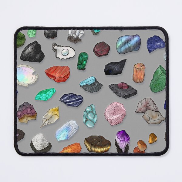 Item preview, Painted Gemstones Repeating Pattern designed and sold by Jarrod Vandenberg.