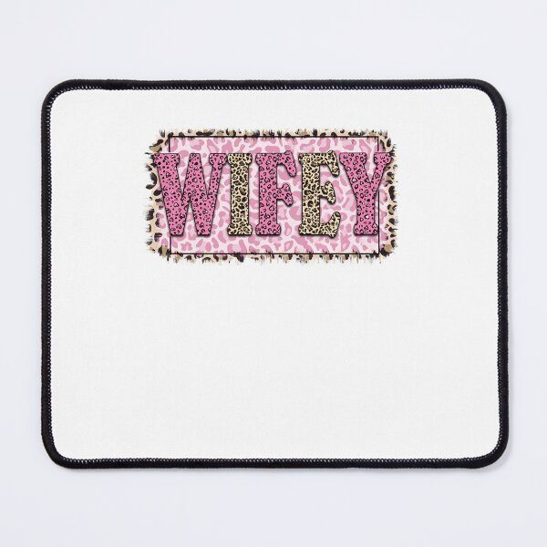 Item preview, Fiance Wife Leopard Print Pink Team designed and sold by EbnerPrints.