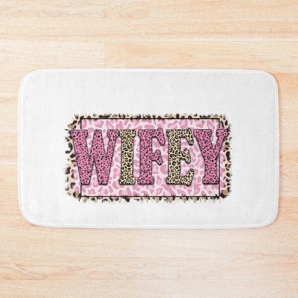 Item preview, Fiance Wife Leopard Print Pink Team designed and sold by EbnerPrints.