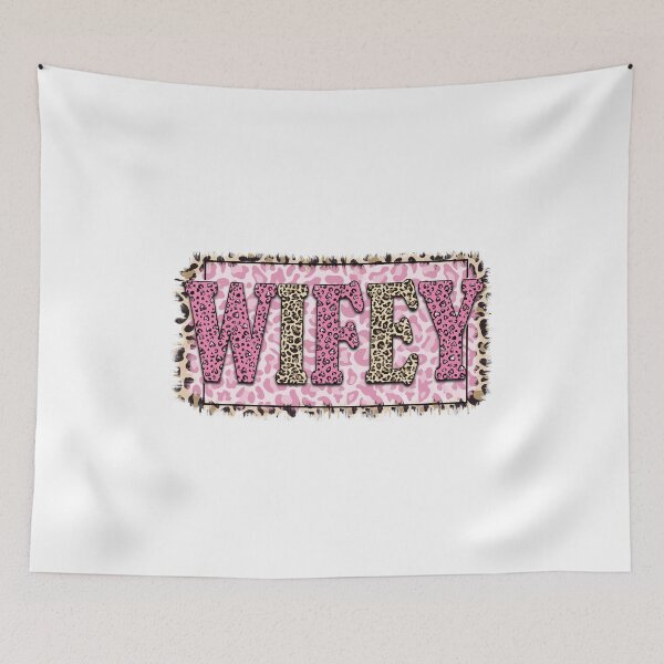 Item preview, Fiance Wife Leopard Print Pink Team designed and sold by EbnerPrints.
