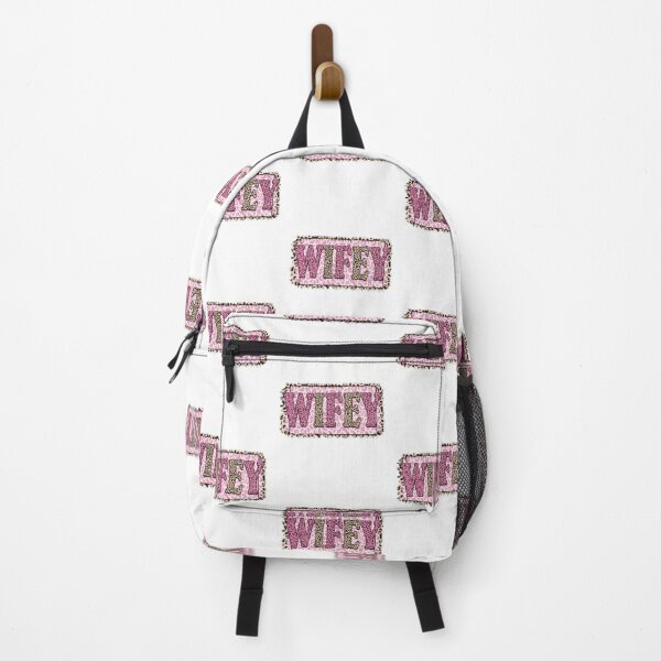 Item preview, Fiance Wife Leopard Print Pink Team designed and sold by EbnerPrints.