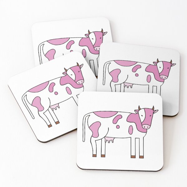 Item preview, White Cow with Pink Spots designed and sold by Softsi.