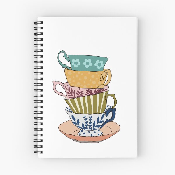 Item preview, teacup art, vintage teacup stickers, cute vintage art designed and sold by kynskelly.