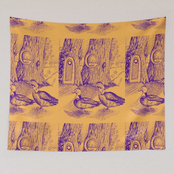 Item preview, Ducks in the woods designed and sold by Annabella Schweitz.