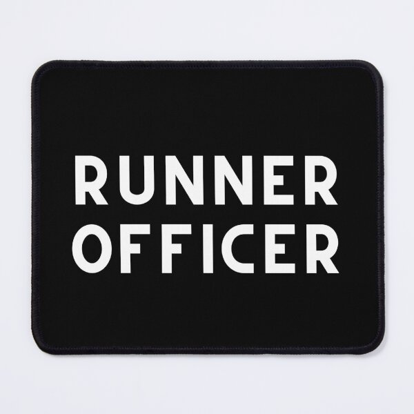 Item preview, Runner Officer designed and sold by Runner's High.