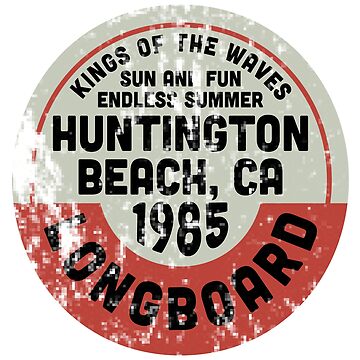 Aperçu de l'œuvre Plage de Huntington vintage de TonySpencer