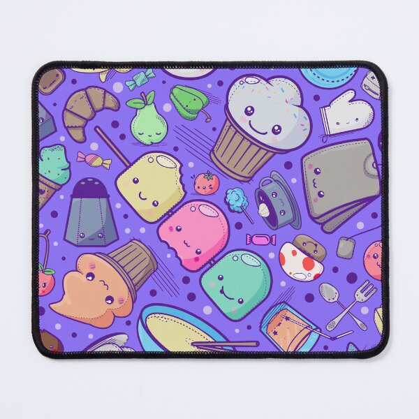 Item preview, Kawaii Adorable Food Pattern designed and sold by Jarrod Vandenberg.