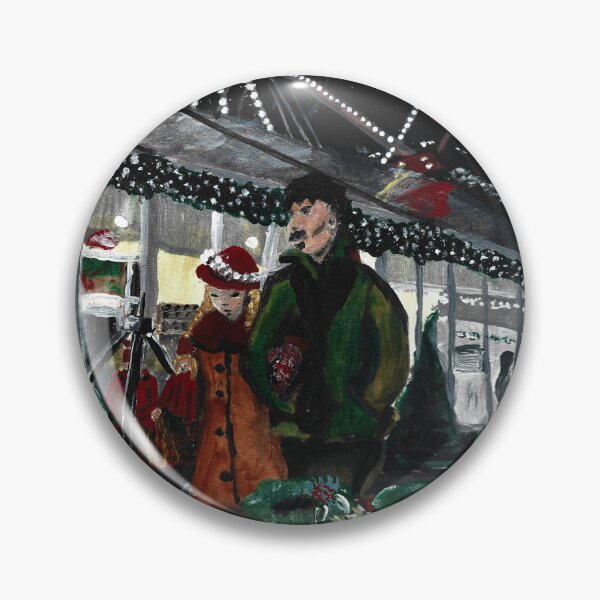 Item preview, Christmas Market - Julemarked designed and sold by Rina Arling.