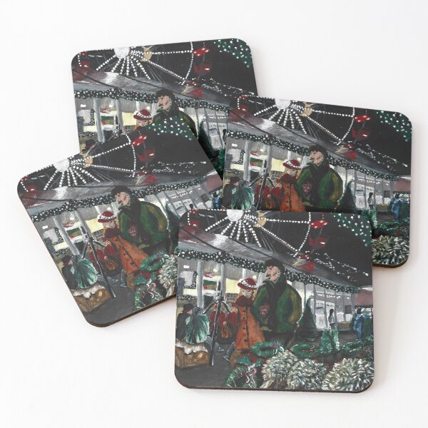 Item preview, Christmas Market - Julemarked designed and sold by Rina Arling.