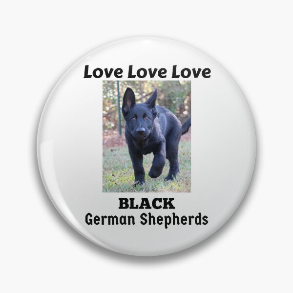 Item preview, Love Love Love Black German Shepherds  designed and sold by GermanShepMan.