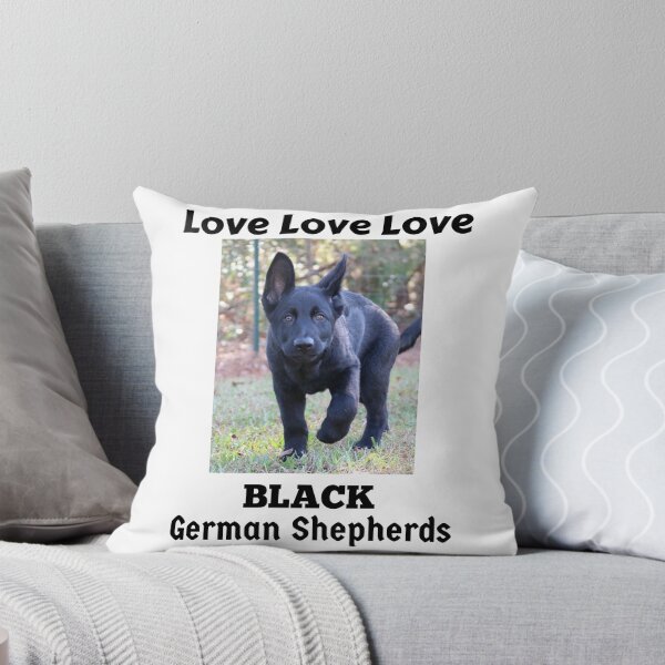 Item preview, Love Love Love Black German Shepherds  designed and sold by GermanShepMan.