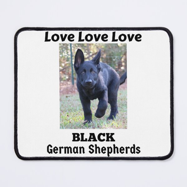 Item preview, Love Love Love Black German Shepherds  designed and sold by GermanShepMan.
