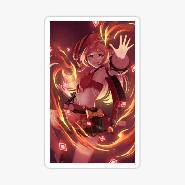 Item preview, Yanfei | Sealed Deal | Genshin Impact designed and sold by KrisiChiki.