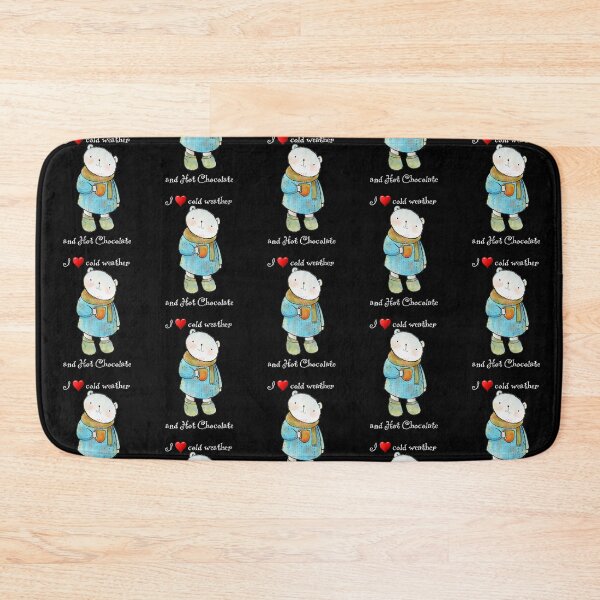 Item preview, Cold Weather and Hot Chocolate Dark Background designed and sold by Aurorapod.