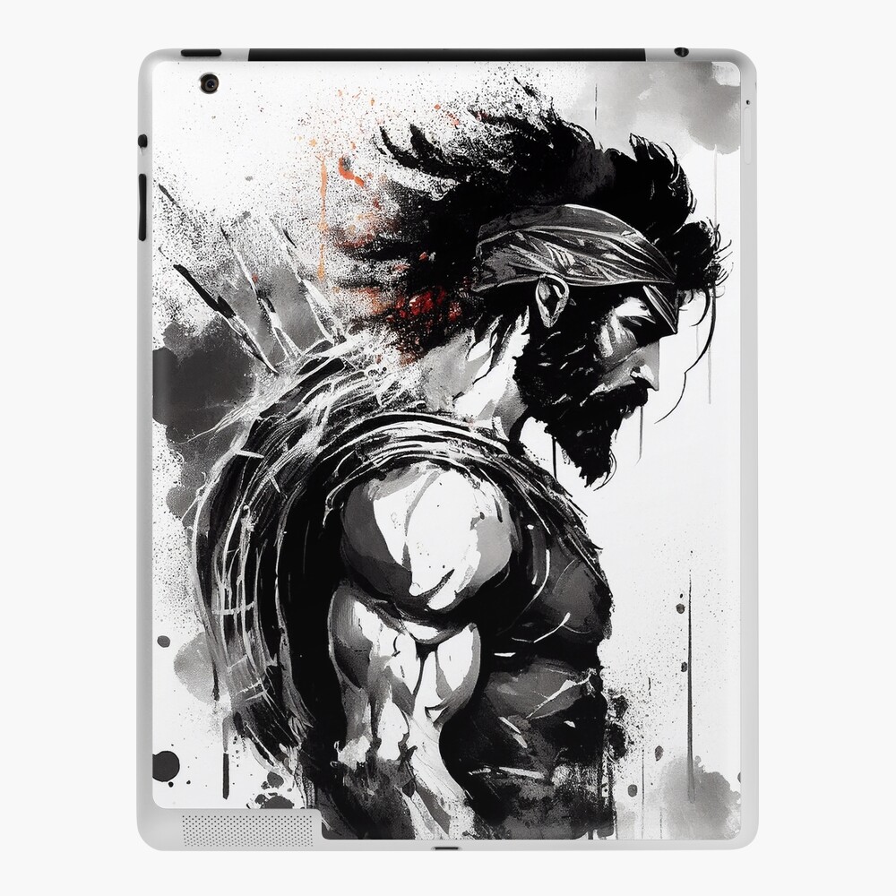 Charcoal Knight Drawing iPad Case & Skin for Sale by RandomReviews