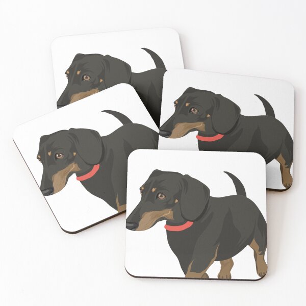 Item preview, dachshund dog illustration designed and sold by artOselect.