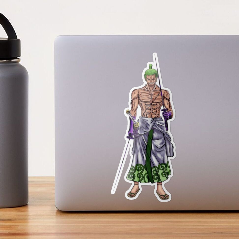 One Piece Sticker – Zoro – Acid Ink Designs