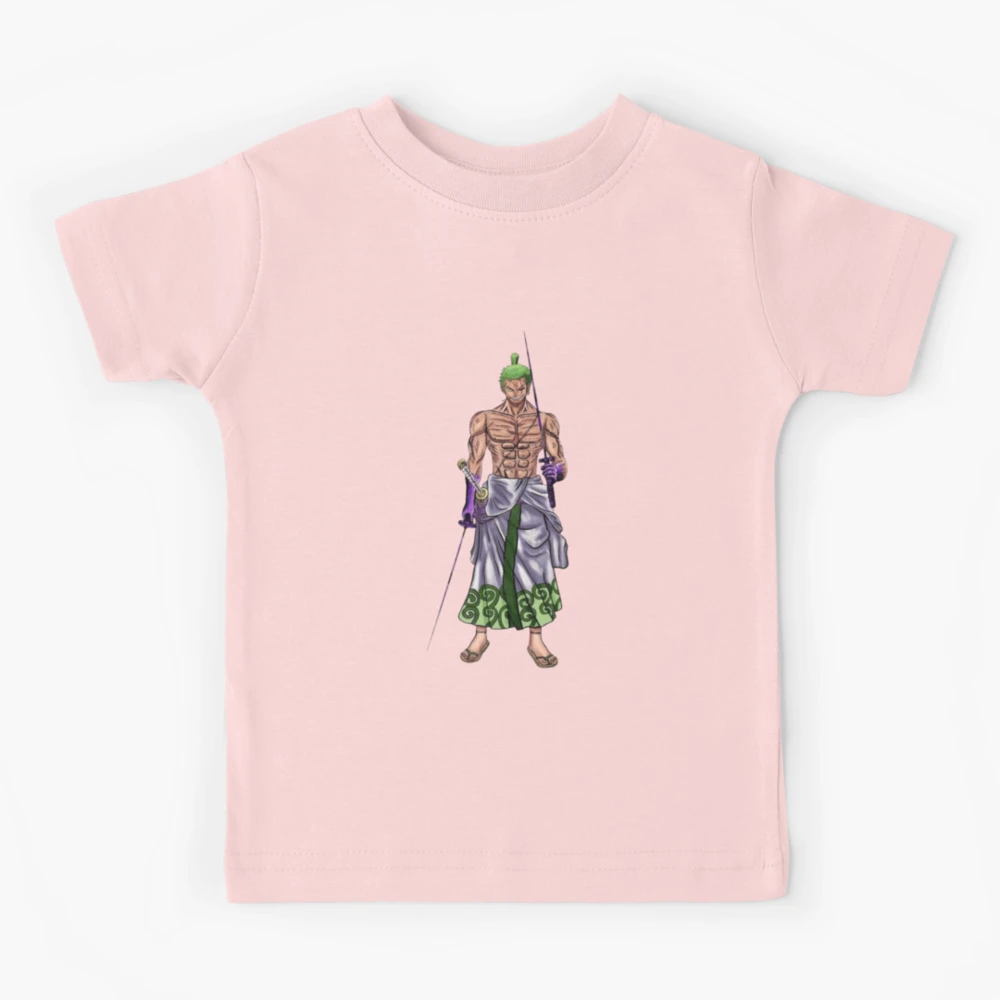 T-shirt Zoro Roblox em 2023  Zoro, Desenhos de unhas cor de rosa