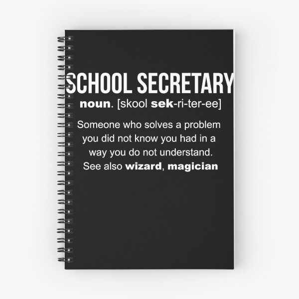 Item preview, School Secretary Definition designed and sold by LazyGreyBear.