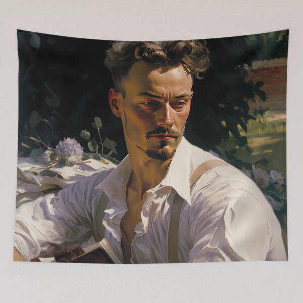 Item preview, Oil Painting of a Young English Man designed and sold by EHouseArt.
