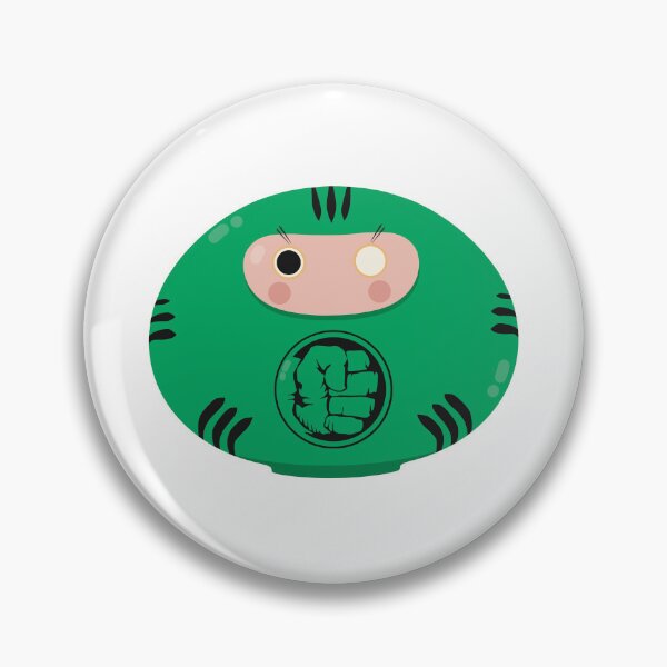 Item preview, Super Daruma Heroes sticker designed and sold by clemsarts.