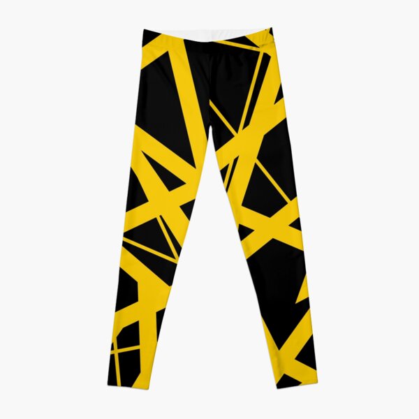 Black And Yellow Leggings for Sale