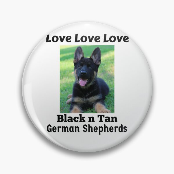 Item preview, Love Love Love Black n Tan German Shepherds  designed and sold by GermanShepMan.