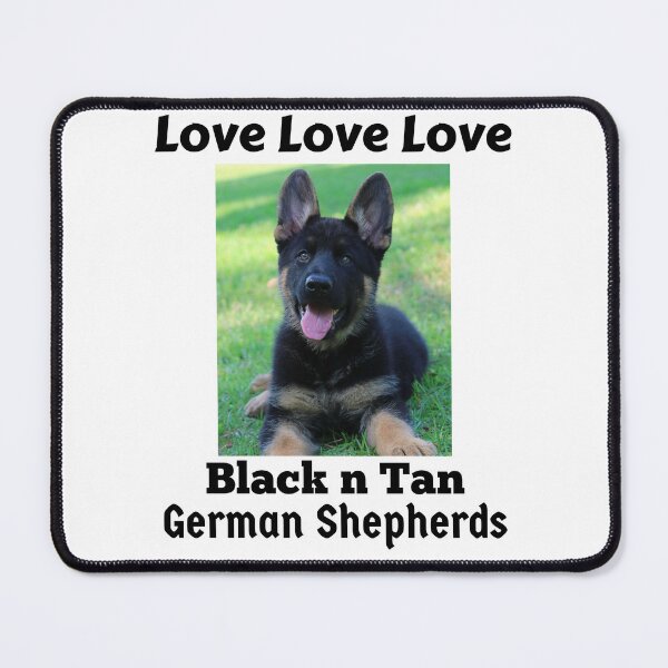 Item preview, Love Love Love Black n Tan German Shepherds  designed and sold by GermanShepMan.
