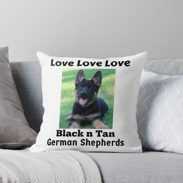 Item preview, Love Love Love Black n Tan German Shepherds  designed and sold by GermanShepMan.