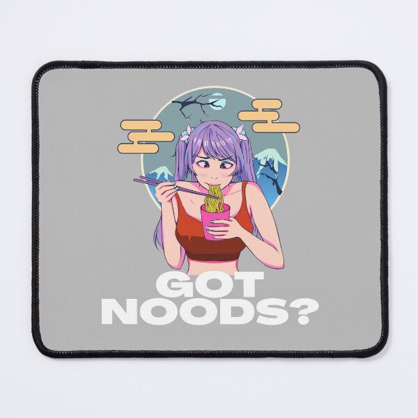 Item preview, Anime Girl. Got Noods? (White Text) designed and sold by KGoPrintables.