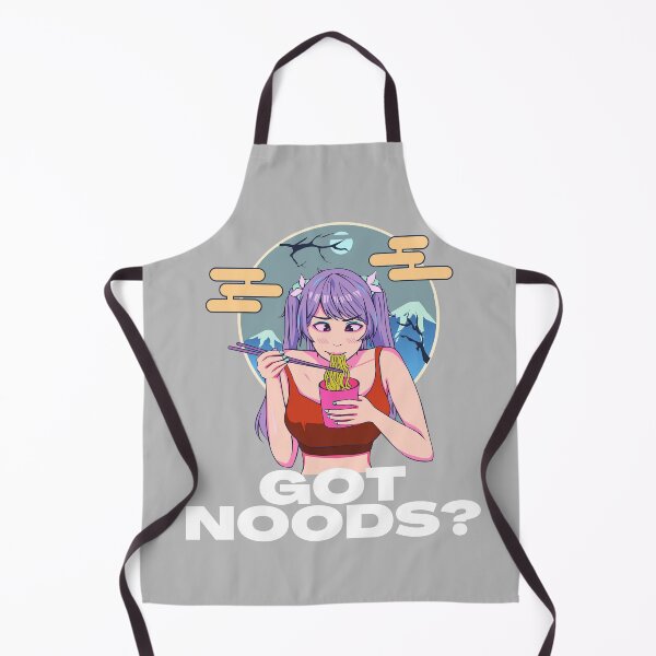 Item preview, Anime Girl. Got Noods? (White Text) designed and sold by KGoPrintables.