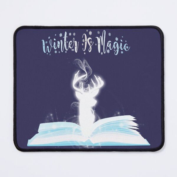 Item preview, Reading a book in winter is magical designed and sold by mysticline.