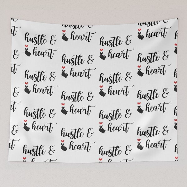 Item preview, Hustle & Heart designed and sold by Popping Colors.