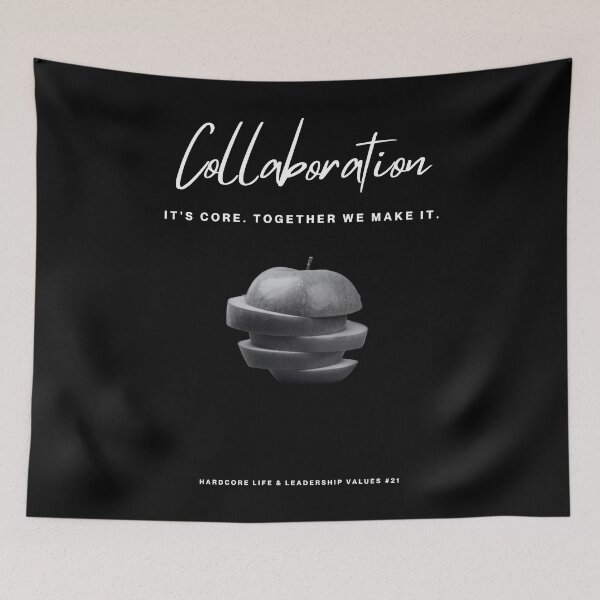 Item preview, COLLABORATION: It's Core. Together We Make It. (#21 in the 'Hardcore Life & Leadership Values' Collection) designed and sold by ashowofvalues.