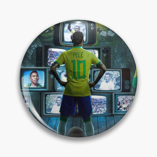 Item preview, RIP PELE MODERN POSTER designed and sold by Mr  Shy.