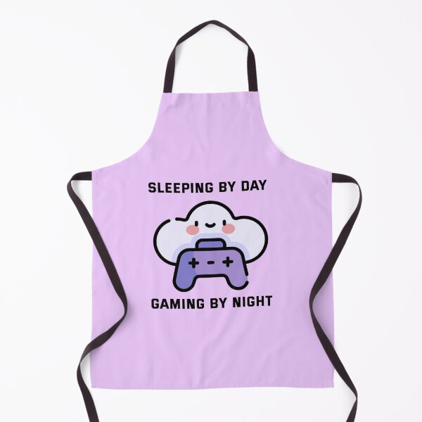Item preview, cute Sleeping By Day Gaming By Night Gamer designed and sold by art-and-sticker.