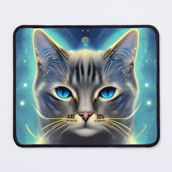 Item preview, Celestial Cat designed and sold by ArtGraffita.