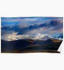 Snow Caps Poster