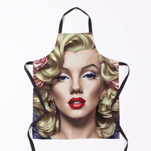 Item preview, Marilyn Monroe tribute floral artwork No.2 designed and sold by angelisart.