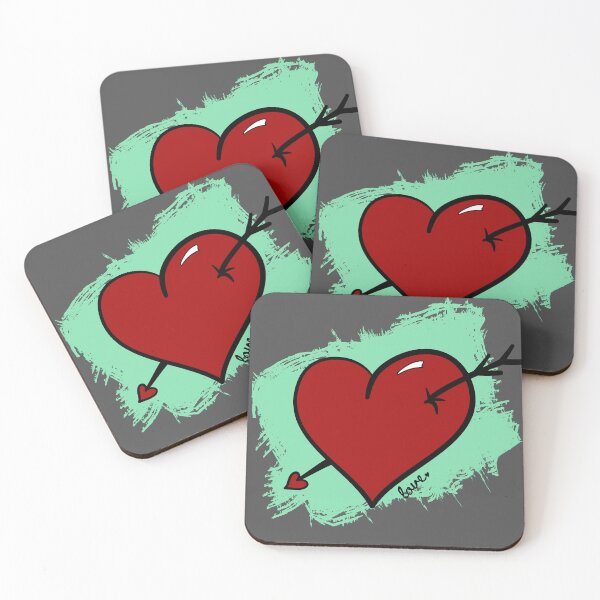 Item preview, Cupids Arrow in Heart for Valentines Day designed and sold by BuBuchi.