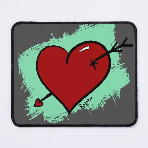 Item preview, Cupids Arrow in Heart for Valentines Day designed and sold by BuBuchi.