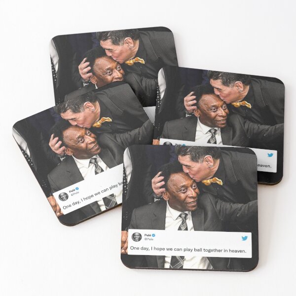 Item preview, Pele Quote - One day, I hope we can play ball together in heaven  designed and sold by Mr  Shy.