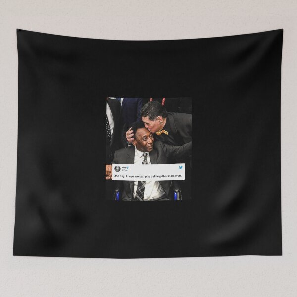 Item preview, Pele Quote - One day, I hope we can play ball together in heaven  designed and sold by Mr  Shy.