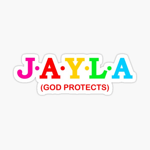 Item preview, Jayla - Dios protege. designed and sold by Koolstudio.